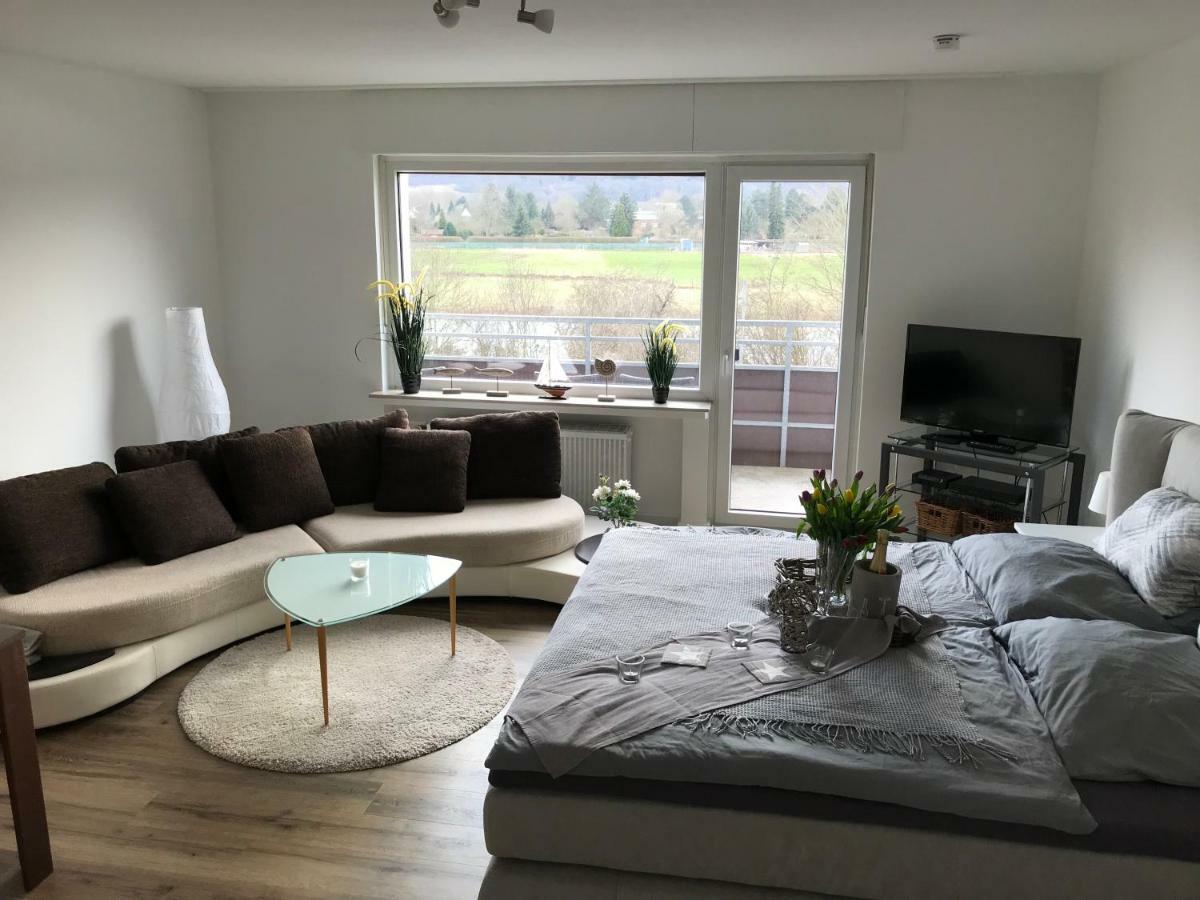 Ferienwohnung Weserblick-Hameln Hamelin Eksteriør billede